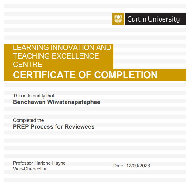 12/09/2023 PREP Certificate